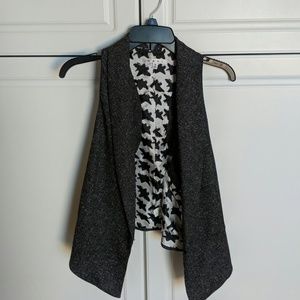 Cabi Charcoal Speckle Vest